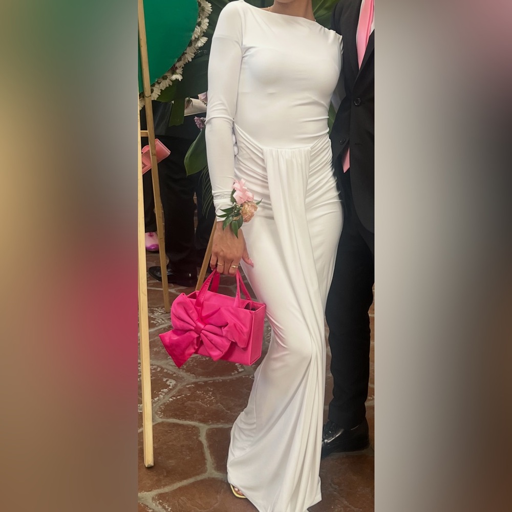 Fashion Nova “Eloise Boat Neck Maxi Dress” - Picture 2 of 2